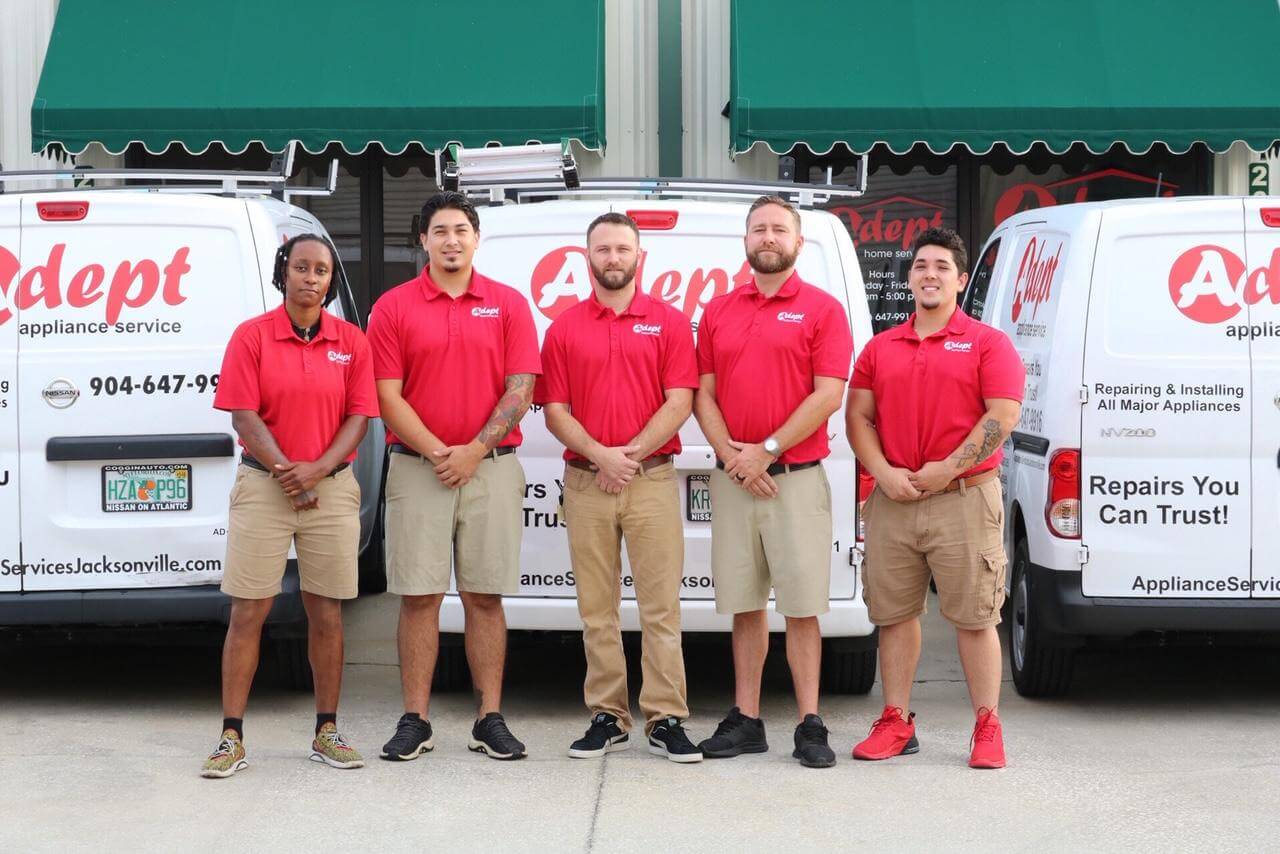 Adept Appliance Service, LLC technicians photo